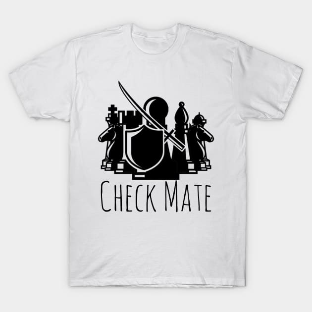 checkmate T-Shirt by ramonagbrl